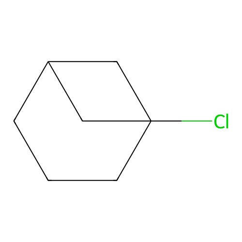 InChI=1/C7H11Cl/c8-7-3-1-2-6(4-7)5-7/h6H,1-5H structure