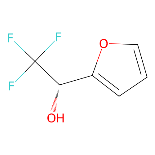 (1S)-2,2,2-trifluoro-1-(furan-2-yl)ethan-1-ol structure