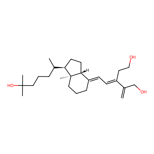 2-nor-1,3-seco-1,25-dihydroxyvitamin D3 structure