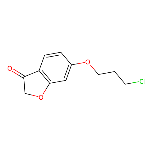 Benzofuran-3(2H)-one, 6-(3-chloropropoxy)- structure