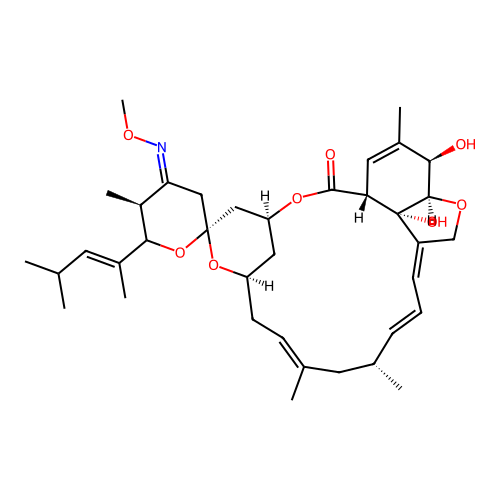 莫西菌素 structure