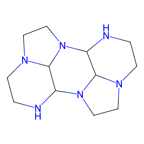 dodecahydro-3H,7bH-2a,5,5b,7a,10,10b-hexaazacyclopenta[hi]aceanthrylene structure
