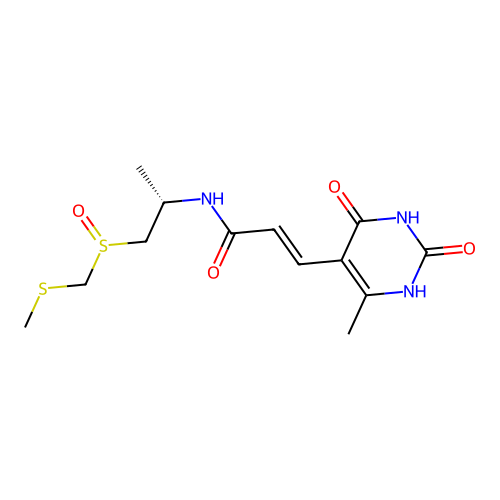 Dehydroxysparsomycin structure