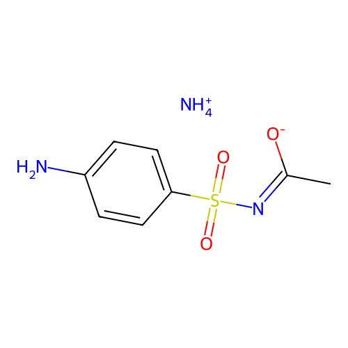 N-(4-Aminobenzene-1-sulfonyl)ethanimidic acid--ammonia (1/1) structure