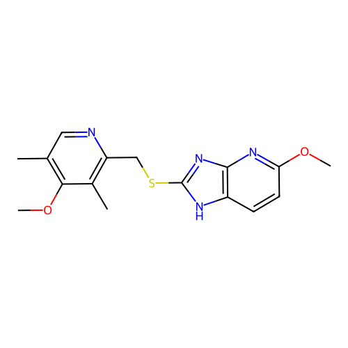tenatoprazole sulfide structure