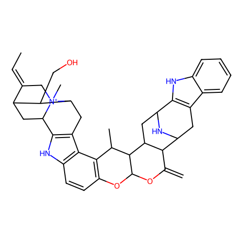 Macrospegatrine structure