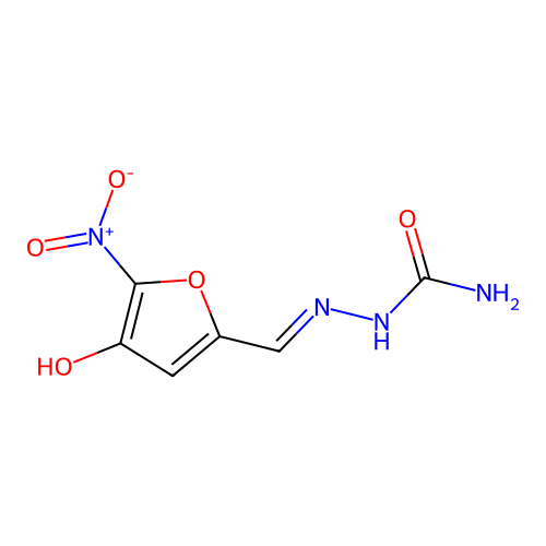 4-Hydroxynitrofurazone structure