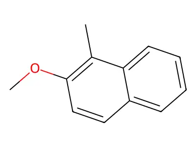 2-Methoxy-1-methylnaphthalene structure