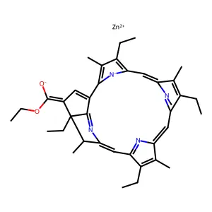 Zn(II) Aetiopurpurin structure