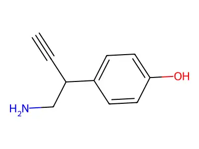 乙炔基酪胺 structure