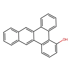 Benzo(b)triphenylen-4-ol structure
