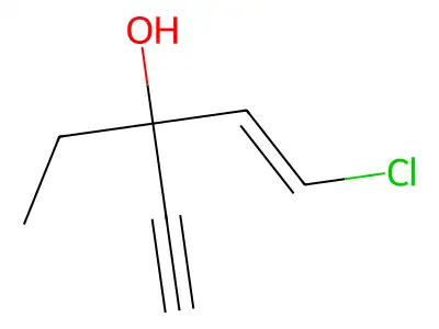 乙氯维诺 structure