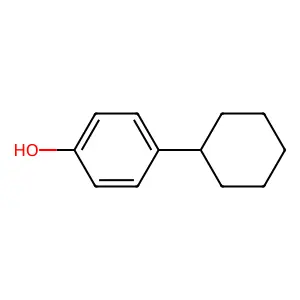 4-Cyclohexylphenol structure