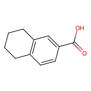 5,6,7,8-四氢-2-萘甲酸 structure