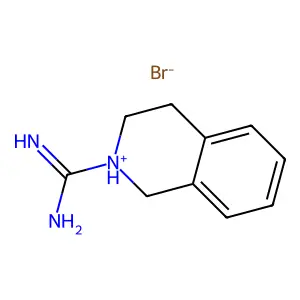 2(1H)-Isoquinolinecarboximidamide, 3,4-dihydro-, hydrobromide (1:1) structure