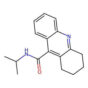 9-Acridinecarboxamide, 1,2,3,4-tetrahydro-N-(1-methylethyl)- structure