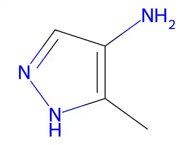 3-methyl-1H-pyrazol-4-amine structure