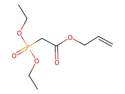 Allyl P,P-diethylphosphonoacetate structure