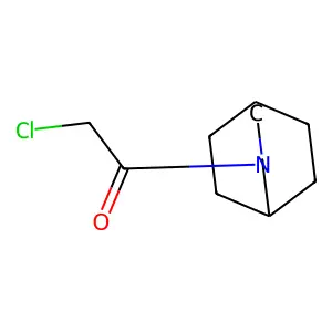 3-Azabicyclo(3.2.2)nonane, 3-(chloroacetyl)- structure