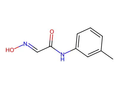 Acetamide, 2-(hydroxyimino)-N-(3-methylphenyl)- structure