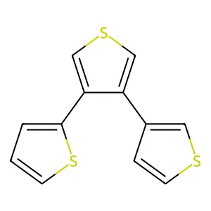 2,3':4',3''-Terthiophene structure