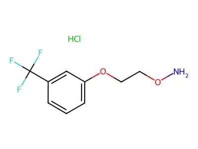 O-(2-[3-(Trifluoromethyl)phenoxy]ethyl)hydroxylamine HCl structure