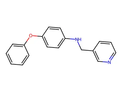 3-(4-Phenoxyphenylaminomethyl)pyridine structure
