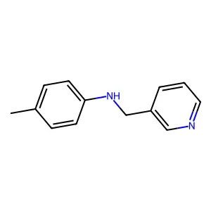 4-methyl-N-(pyridin-3-ylmethyl)aniline structure