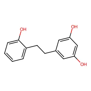 5-(2-(2-Hydroxyphenyl)ethyl)-1,3-benzenediol structure