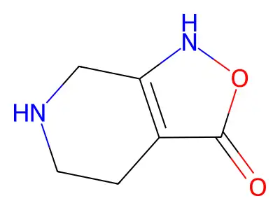 4,5,6,7-Tetrahydroisoxazolo[3,4-c]pyridin-3-ol structure