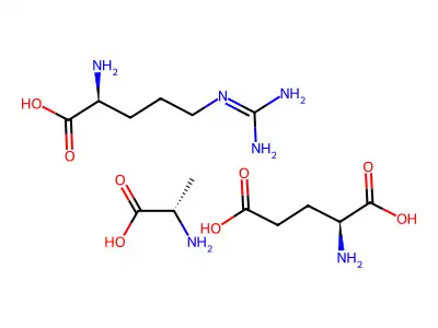 Glutamic acid-arginine-alanine polymer structure