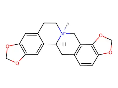 (S)-cis-N-Methylstylopine structure