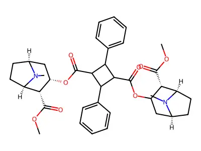 epsilon-Truxilline structure