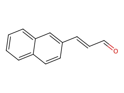 3-Naphthalen-2-ylprop-2-enal structure