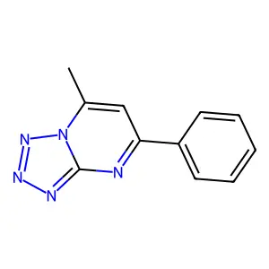 7-Methyl-5-phenyl-[1,2,3,4]tetrazolo[1,5-a]pyrimidine structure