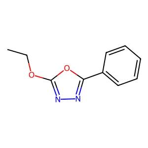 2-Ethoxy-5-phenyl-1,3,4-oxadiazole structure