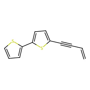 5-(3-Buten-1-ynyl)-2,2'-bithienyl structure