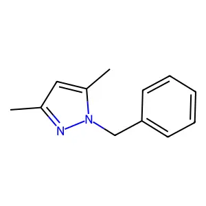 1-Benzyl-3,5-dimethyl-1H-pyrazole structure