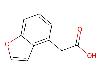 2-(1-Benzofuran-4-yl)acetic acid structure