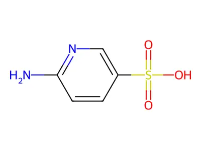 6-氨基吡啶-3-磺酸 structure