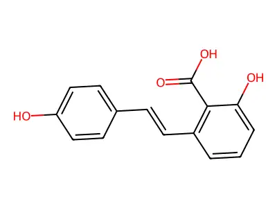 八仙花酸 structure