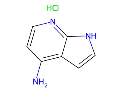 1H-吡咯并(2,3-b)吡啶-4-胺 structure