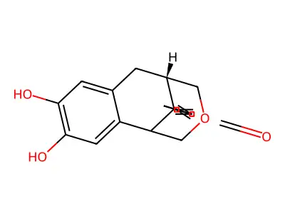 10-Hydroxy-11-methoxydracaenone structure