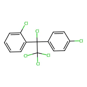 Benzene, 1-chloro-2-[1,2,2,2-tetrachloro-1-(4-chlorophenyl)ethyl]- structure