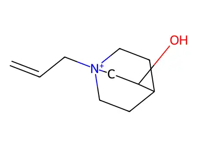 N-allyl-3-quinuclidinol structure