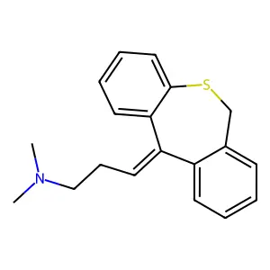 度硫平 structure