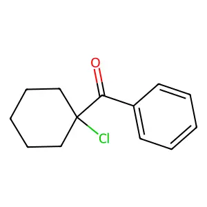 (1-Chlorocyclohexyl)(phenyl)methanone structure