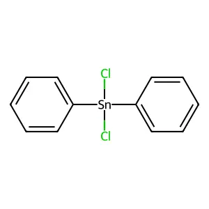 Diphenyltin dichloride structure
