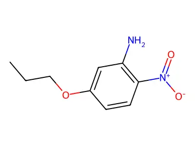2-Nitro-5-propoxyaniline structure