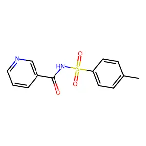 N-(4-methylphenyl)sulfonylpyridine-3-carboxamide structure